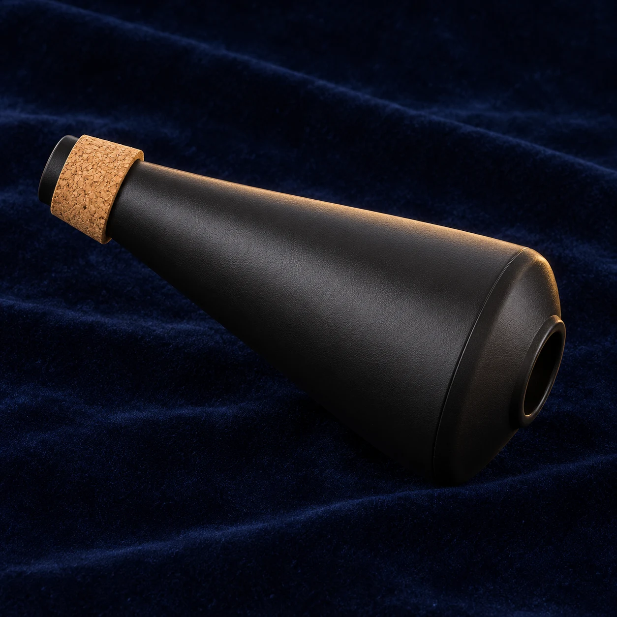 Compact trumpet practice mute