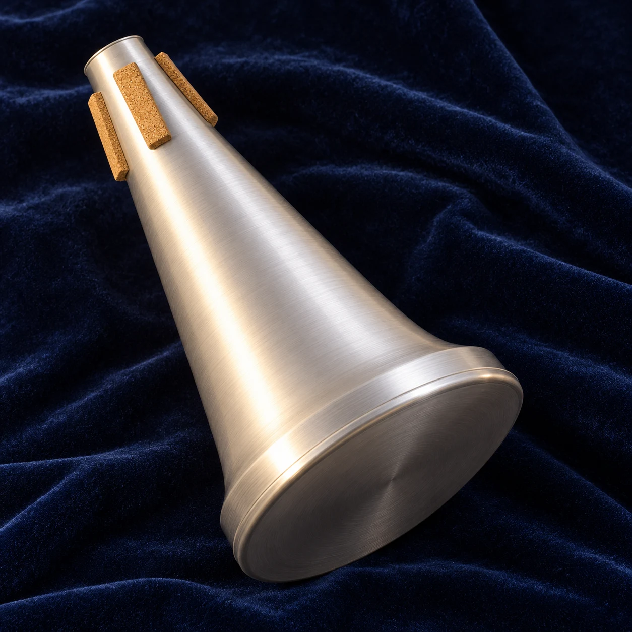 Aluminium trumpet straight mute